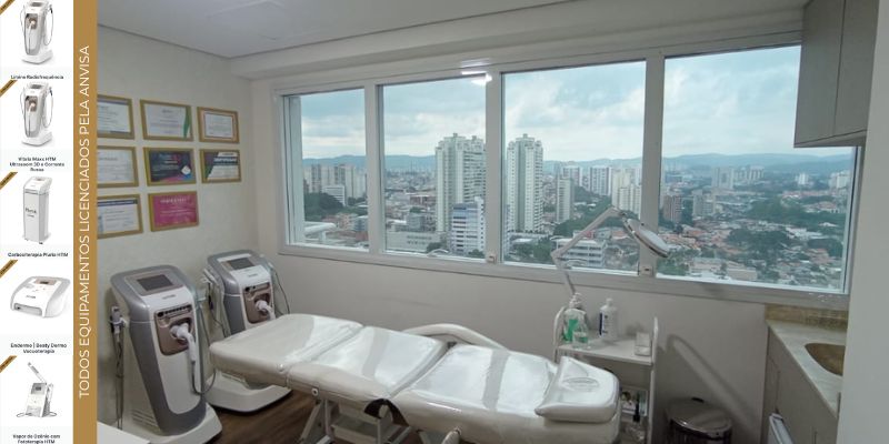 Equipamentos modernos da Clínica Estética Silvana Araújo em Guarulhos